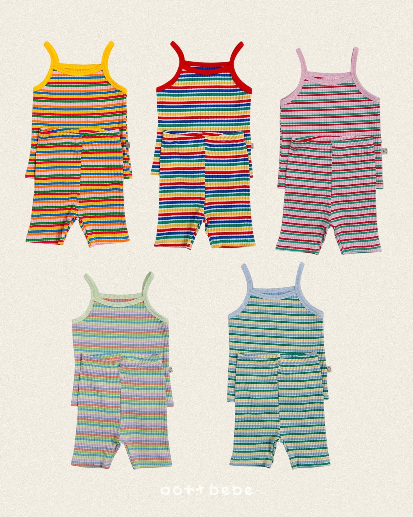 [PRE-ORDER] Rainbow Top Bottom Set