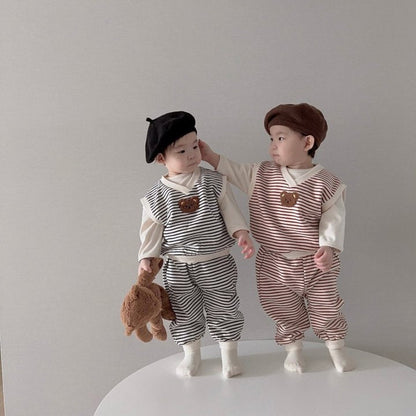 [PRE-ORDER] Monnet Bear Top Bottom Set