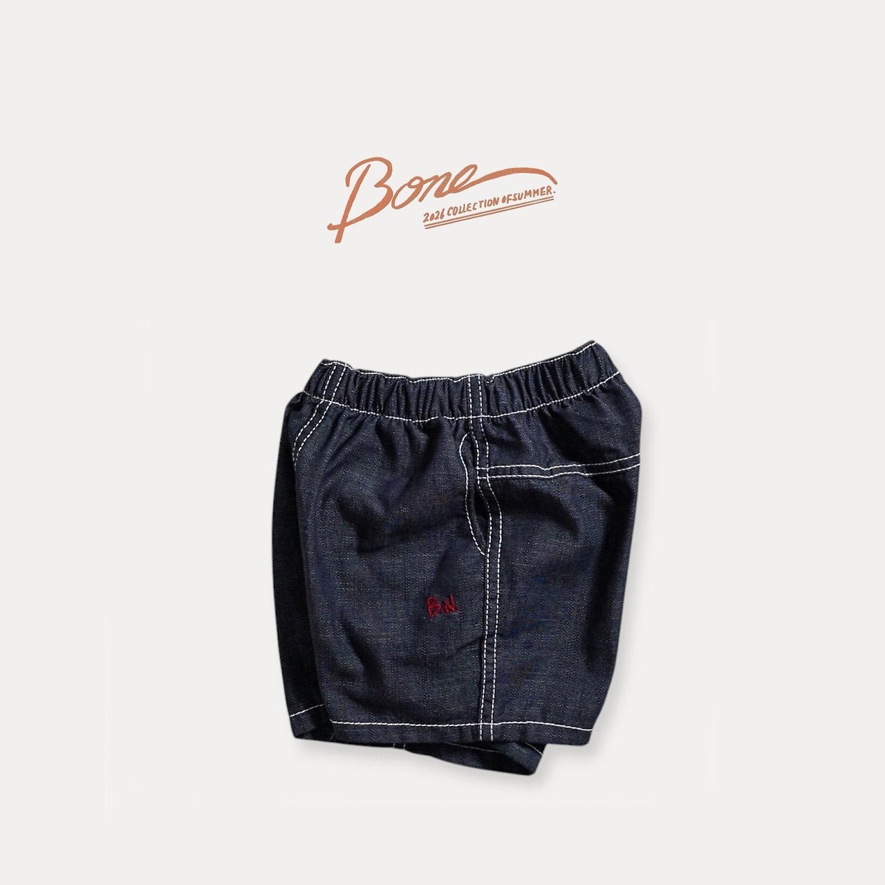 [PRE-ORDER] Stitch None Fade Denim Shorts