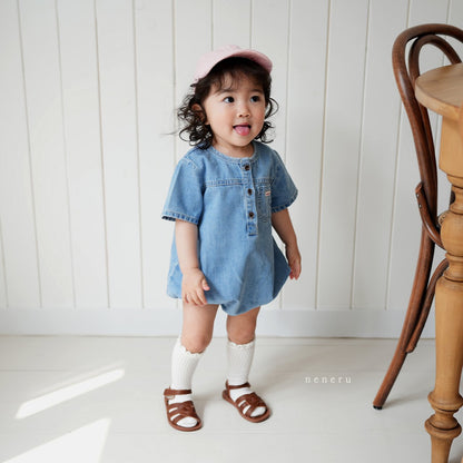 [PRE-ORDER] Joy Denim Body Suit