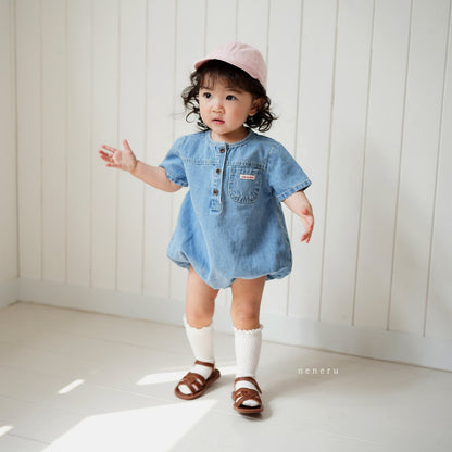 [PRE-ORDER] Joy Denim Body Suit