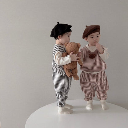 [PRE-ORDER] Monnet Bear Top Bottom Set