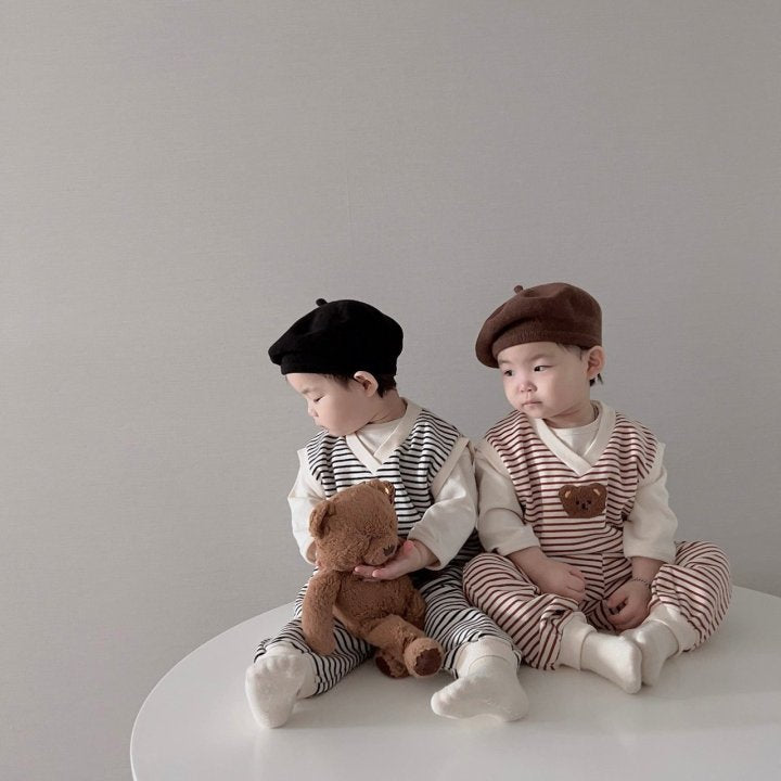 [PRE-ORDER] Monnet Bear Top Bottom Set