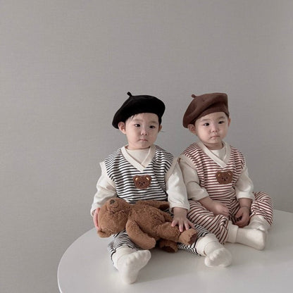 [PRE-ORDER] Monnet Bear Top Bottom Set