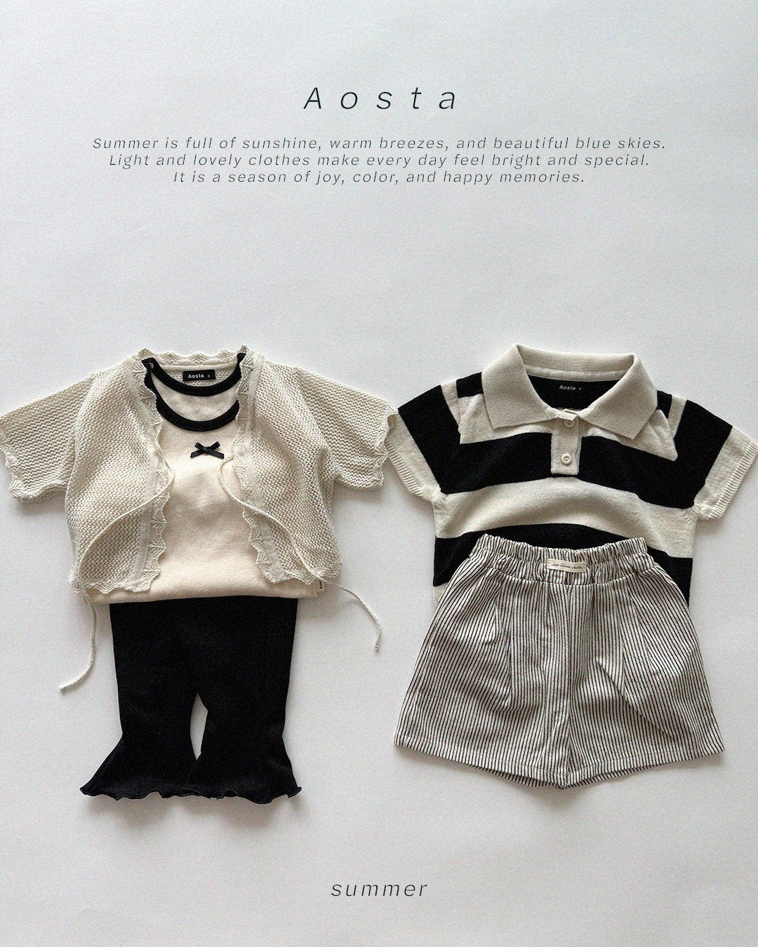 [PRE-ORDER] Ribbed Ribbon T-Shirts