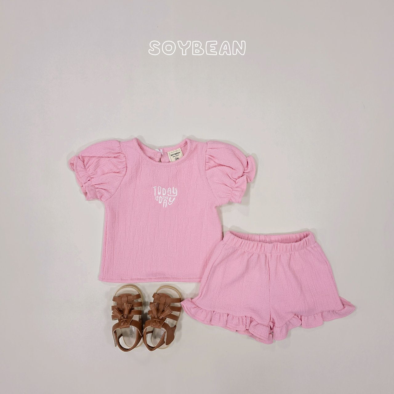 [PRE-ORDER] Today Puff Top Bottom Set