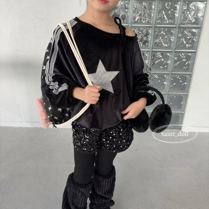 Bling Shorts [White/M(3-4yr)]