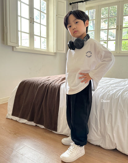 Every Day Pin-Tuck Pants [Mocha/7/M(3-4yr), 9/L(4-5yr)]
