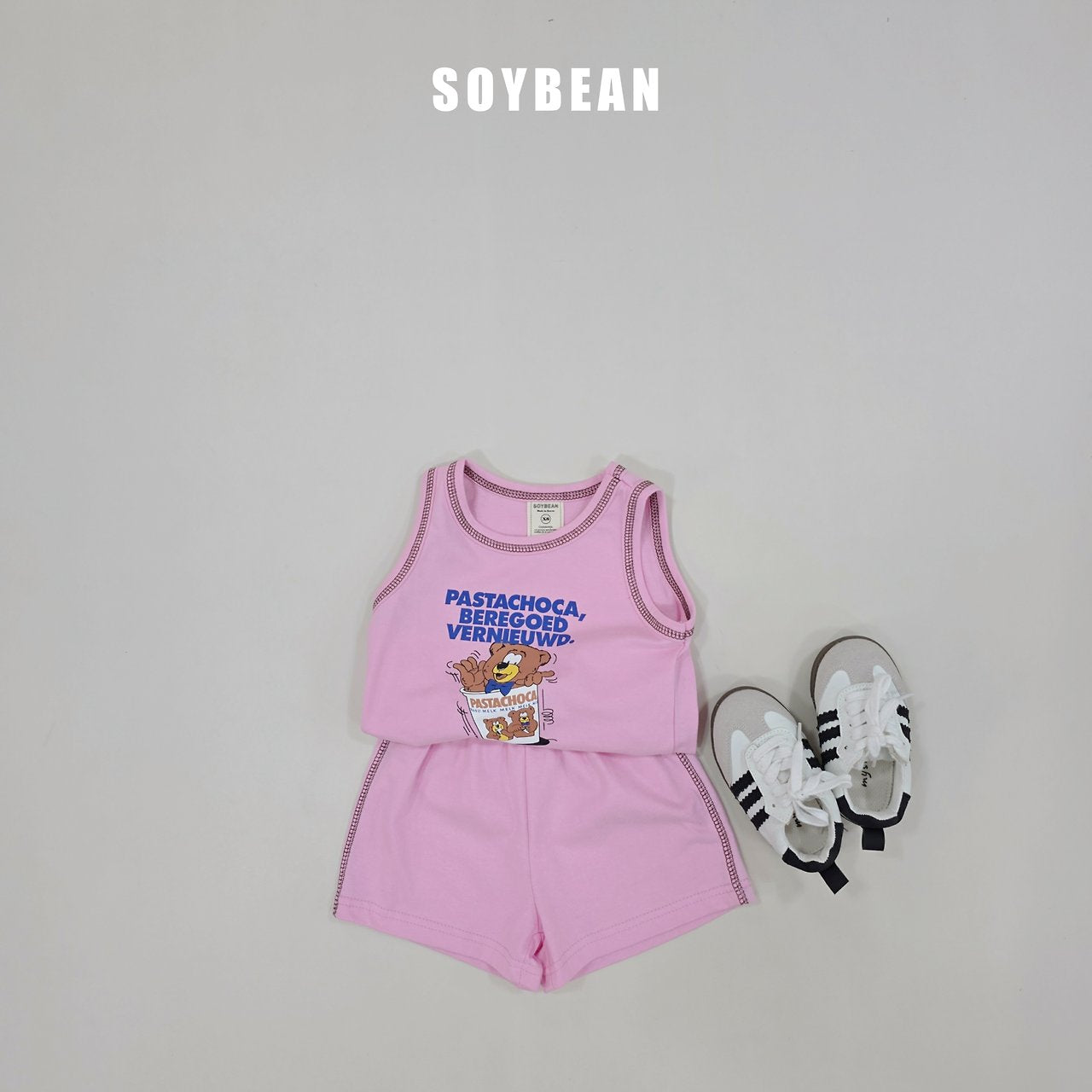 [PRE-ORDER] Bear Vintage Top Bottom Set