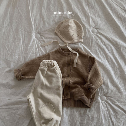 Bom Bom Cardigan [Beige/S(10-18m)]