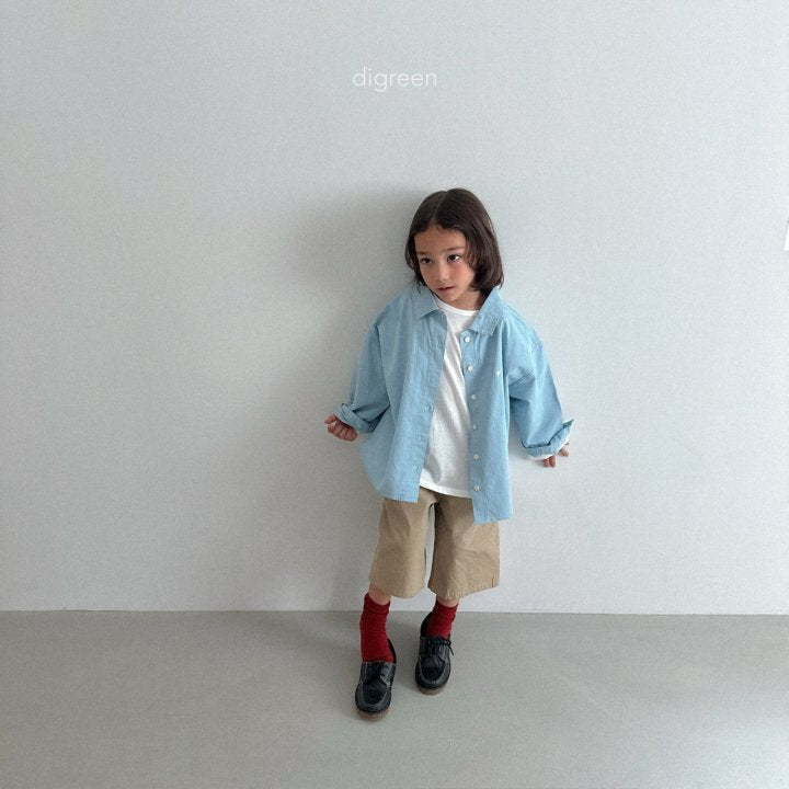 [PRE-ORDER] Cotton Pin-Tuck Bermuda Pants