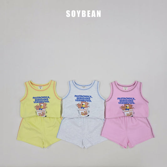 [PRE-ORDER] Bear Vintage Top Bottom Set