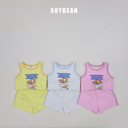 [PRE-ORDER] Bear Vintage Top Bottom Set