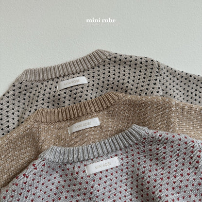 Bom Bom Cardigan [Beige/S(10-18m)]