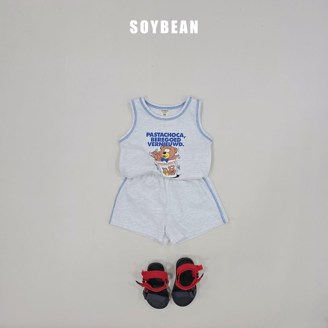 [PRE-ORDER] Bear Vintage Top Bottom Set