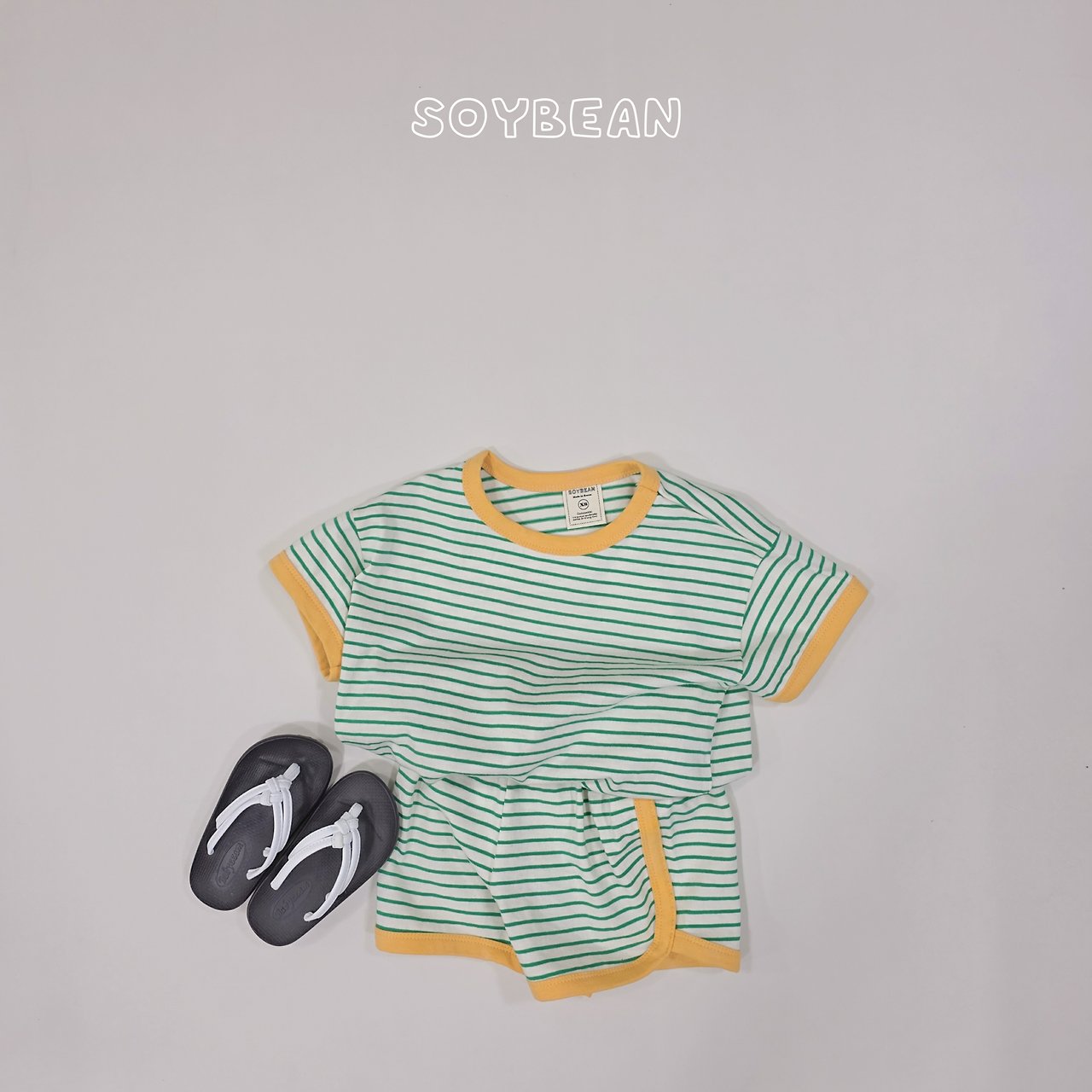 [PRE-ORDER] Ringer Stripe Top Bottom Set