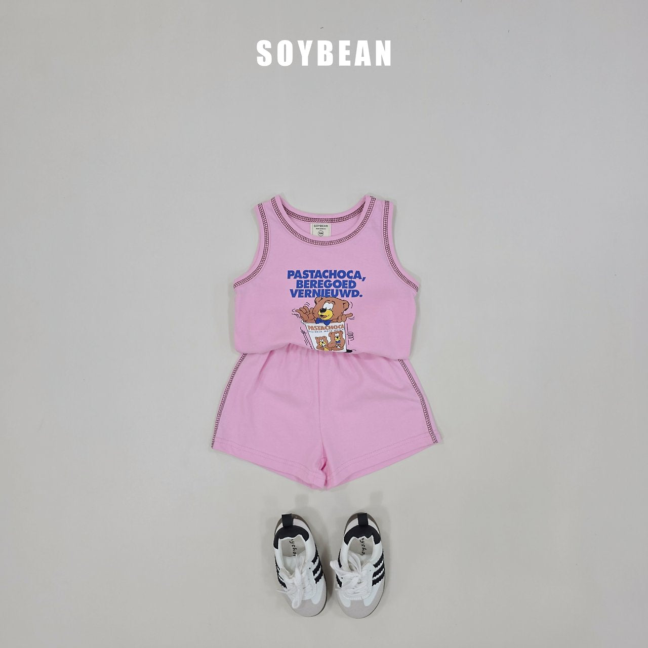 [PRE-ORDER] Bear Vintage Top Bottom Set