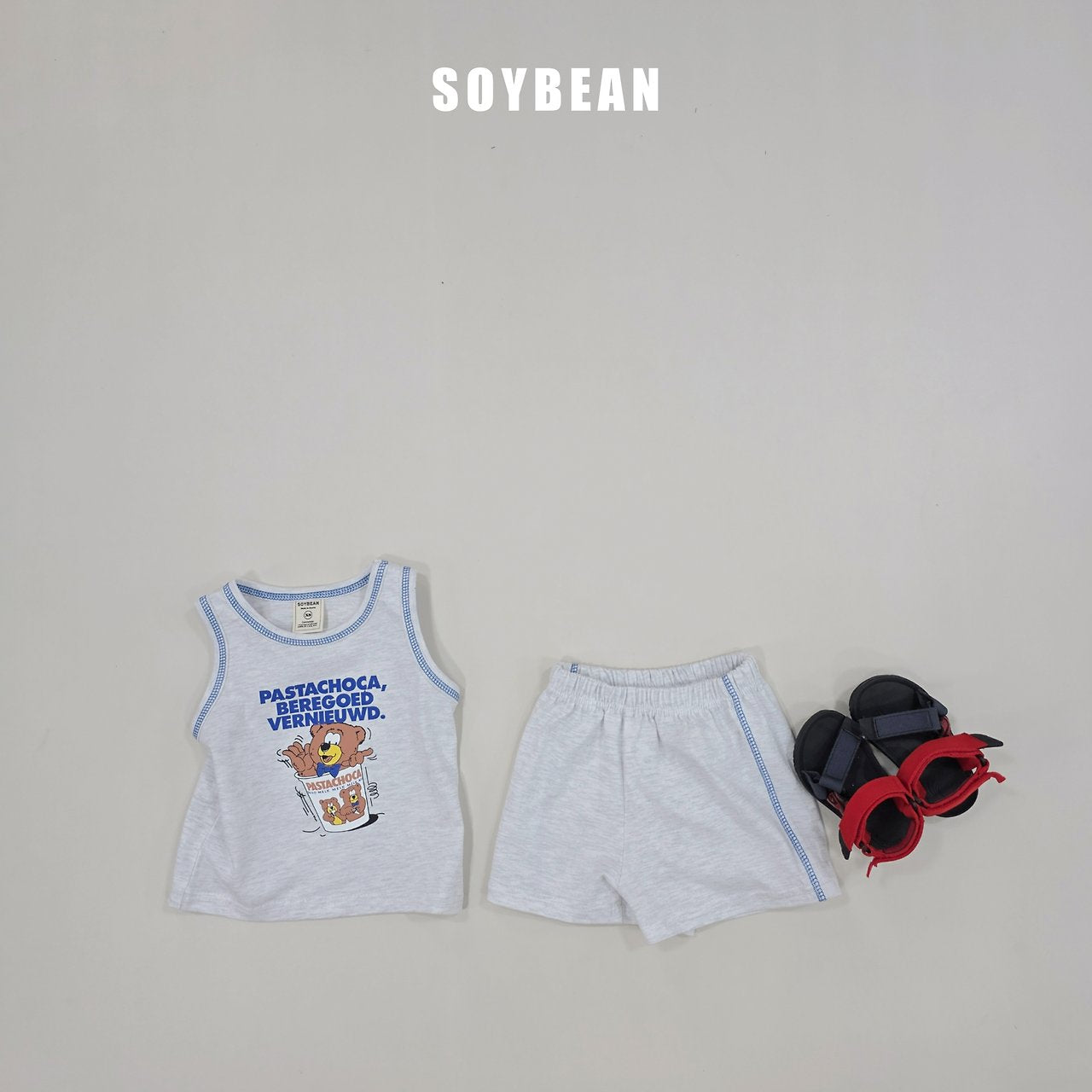[PRE-ORDER] Bear Vintage Top Bottom Set