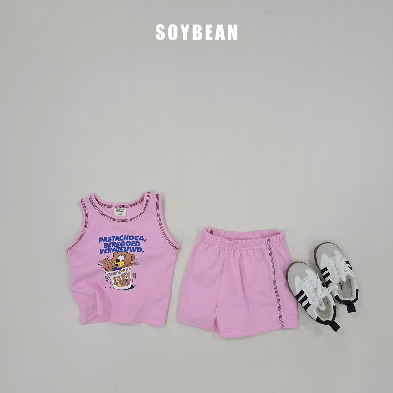 [PRE-ORDER] Bear Vintage Top Bottom Set