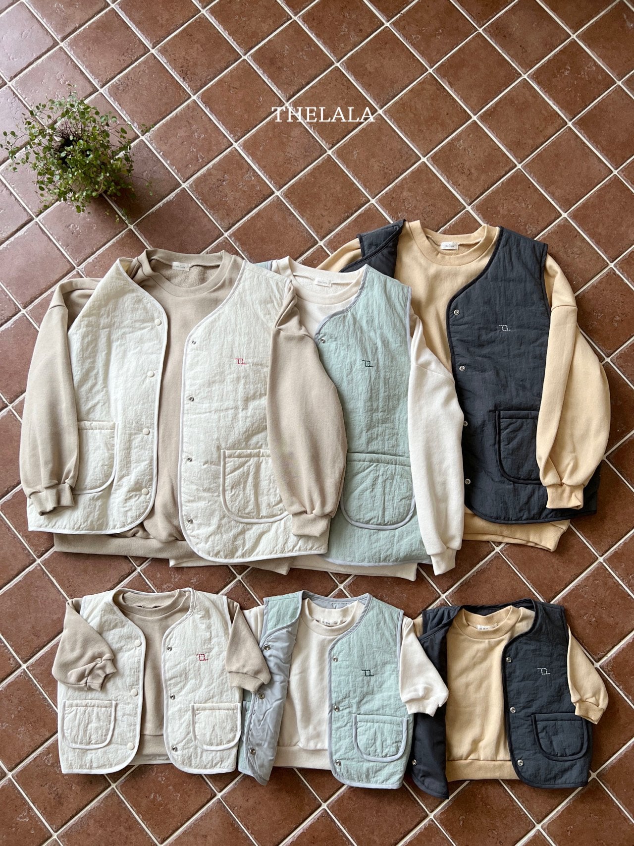 [PRE-ORDER] Owa Padded Vest (Mom Couple)