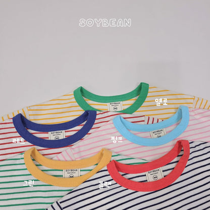 [PRE-ORDER] Ringer Stripe Top Bottom Set