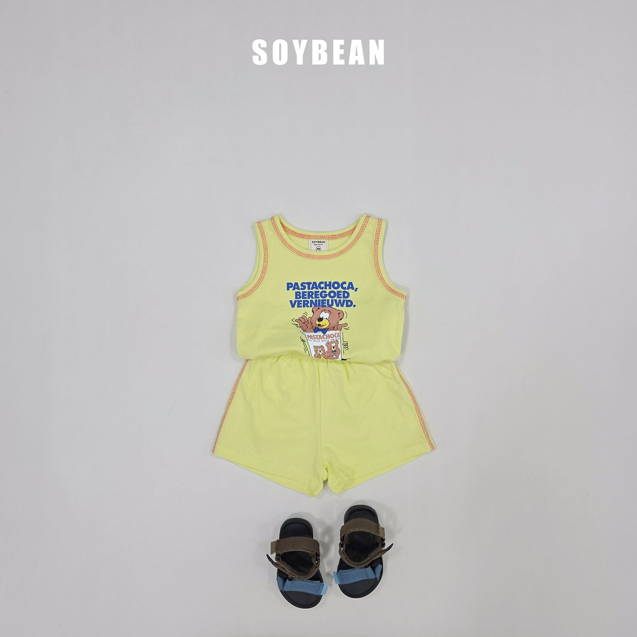 [PRE-ORDER] Bear Vintage Top Bottom Set