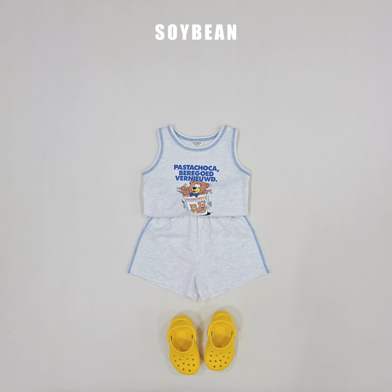 [PRE-ORDER] Bear Vintage Top Bottom Set