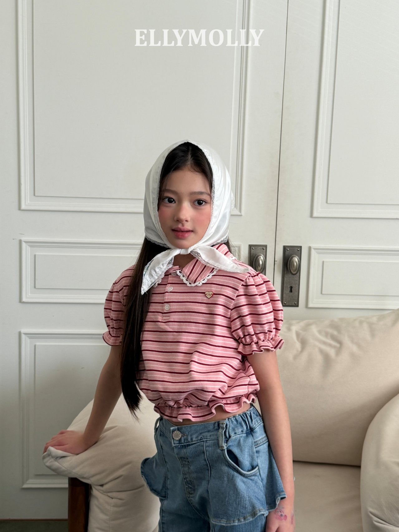 [PRE-ORDER] Curling Collar Frill T-Shirts