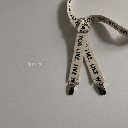 [PRE-ORDER] Lettering Suspender