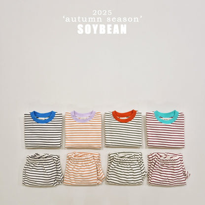 [PRE-ORDER] Point Stripe Top Bottom Set