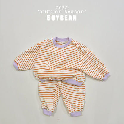 [PRE-ORDER] Point Stripe Top Bottom Set