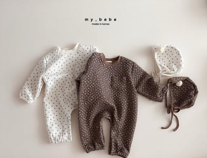 [PRE-ORDER] Quilted Body Suit + Bonnet Set