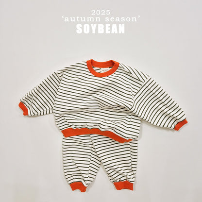 [PRE-ORDER] Point Stripe Top Bottom Set