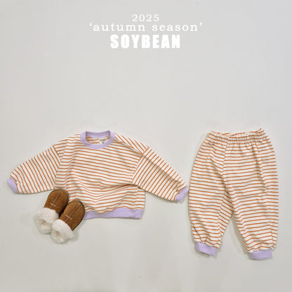 [PRE-ORDER] Point Stripe Top Bottom Set