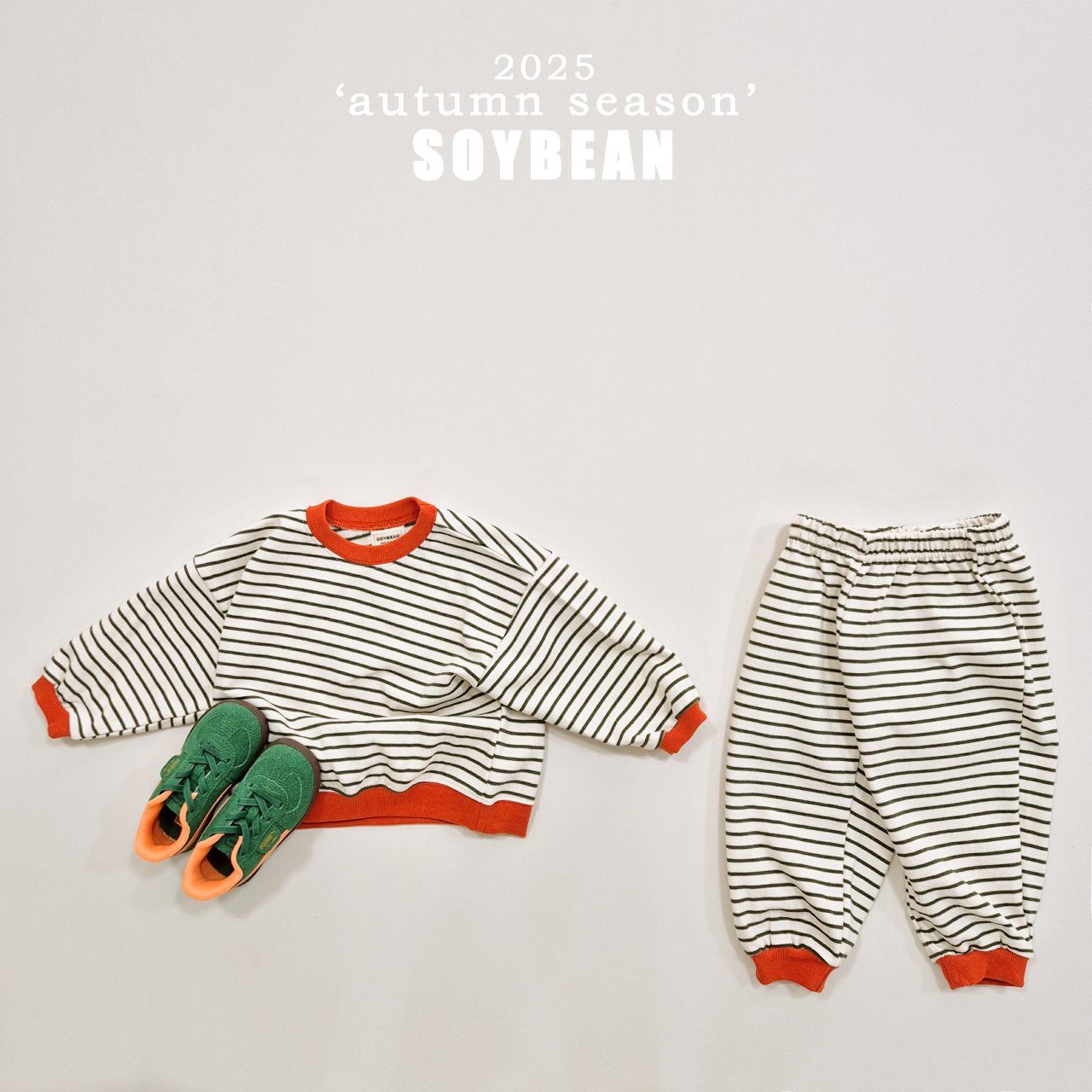 [PRE-ORDER] Point Stripe Top Bottom Set