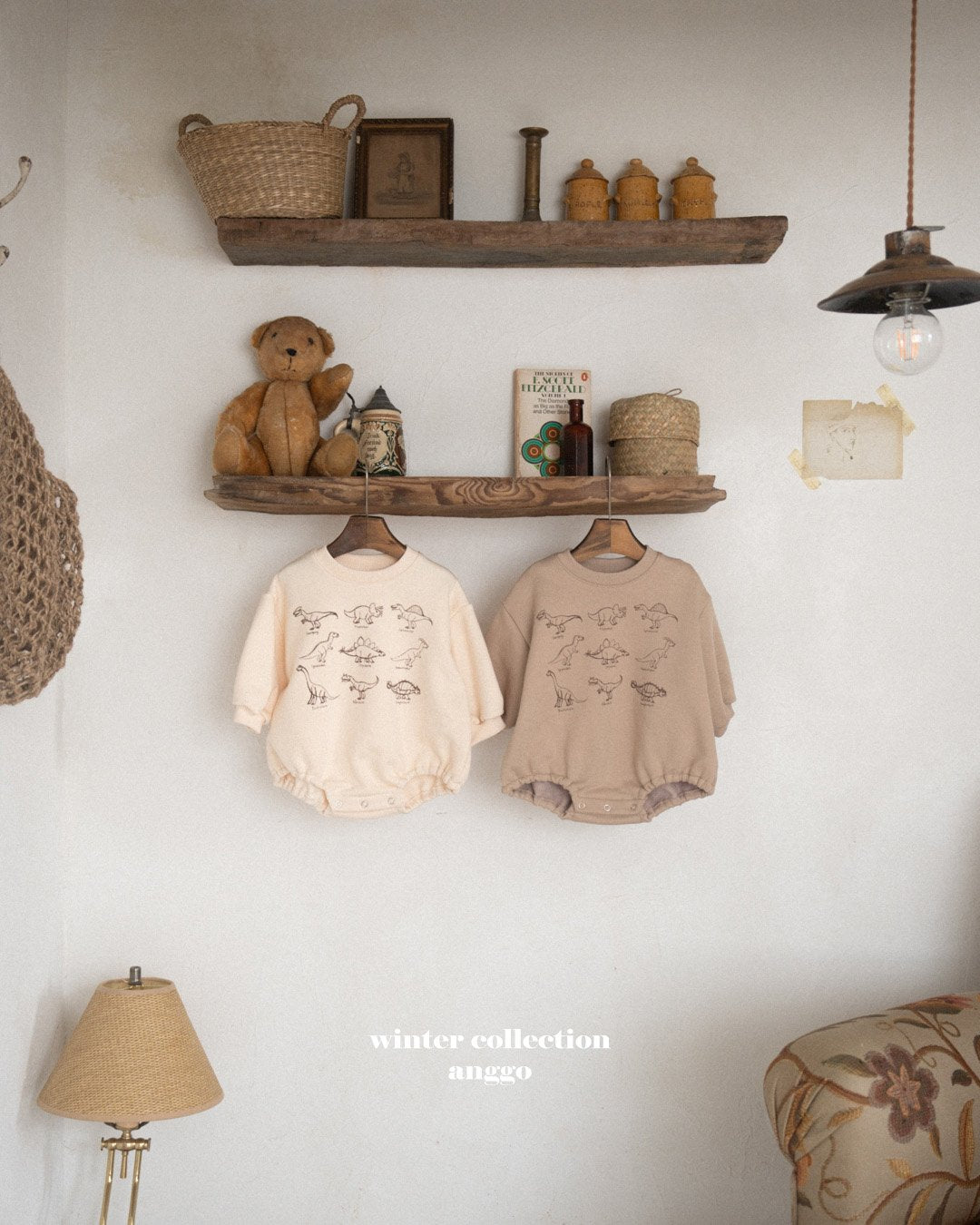 [PRE-ORDER] Winter Dino Body Suit