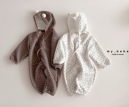 [PRE-ORDER] Quilted Body Suit + Bonnet Set