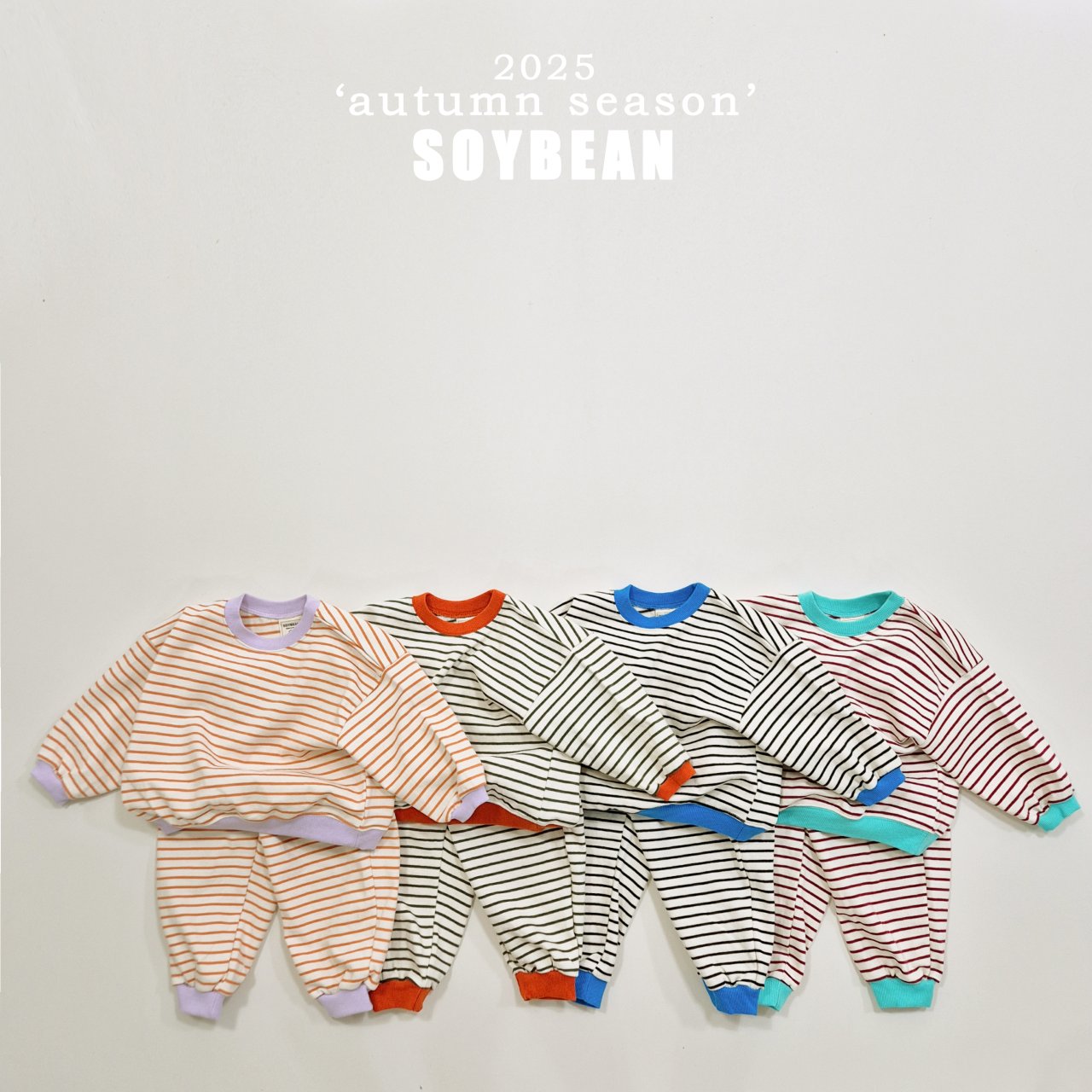 [PRE-ORDER] Point Stripe Top Bottom Set