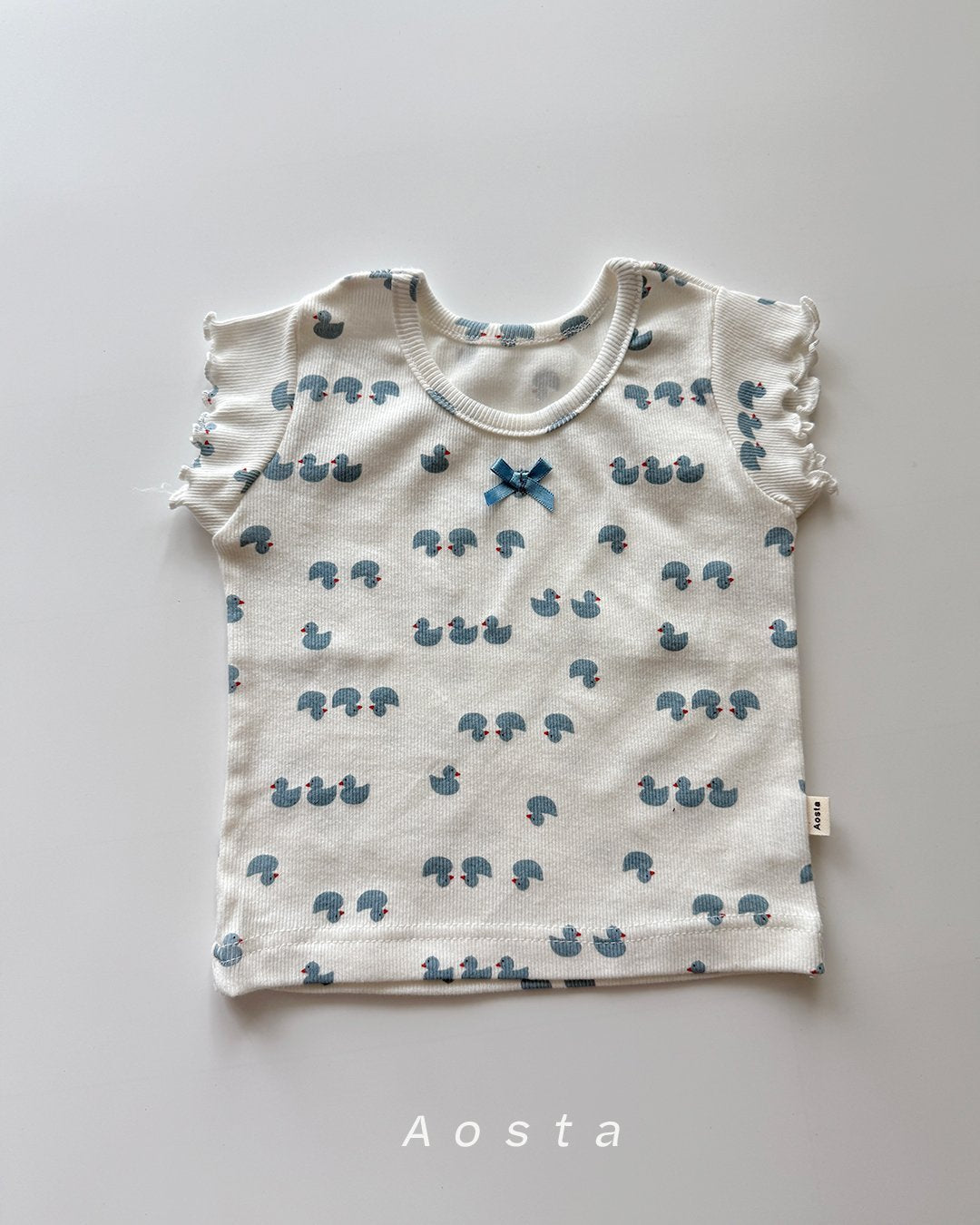 [PRE-ORDER] Ribbed Ribbon T-Shirts