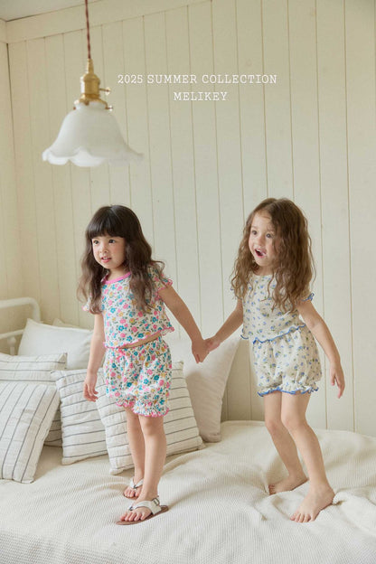 Country Pumpkin Shorts [Blue/S(2-3yr)]