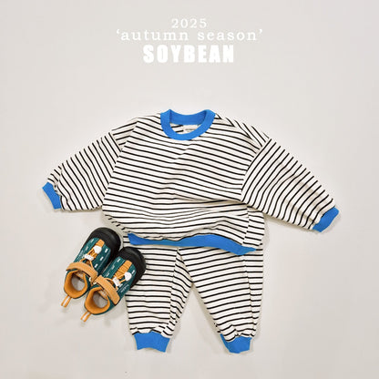 [PRE-ORDER] Point Stripe Top Bottom Set