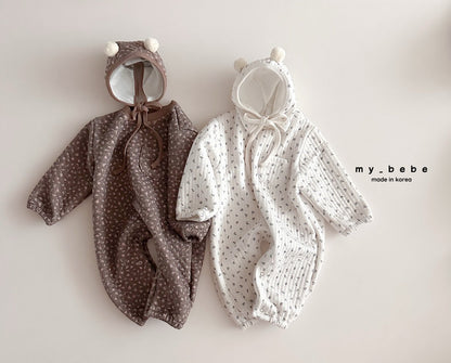 [PRE-ORDER] Quilted Body Suit + Bonnet Set