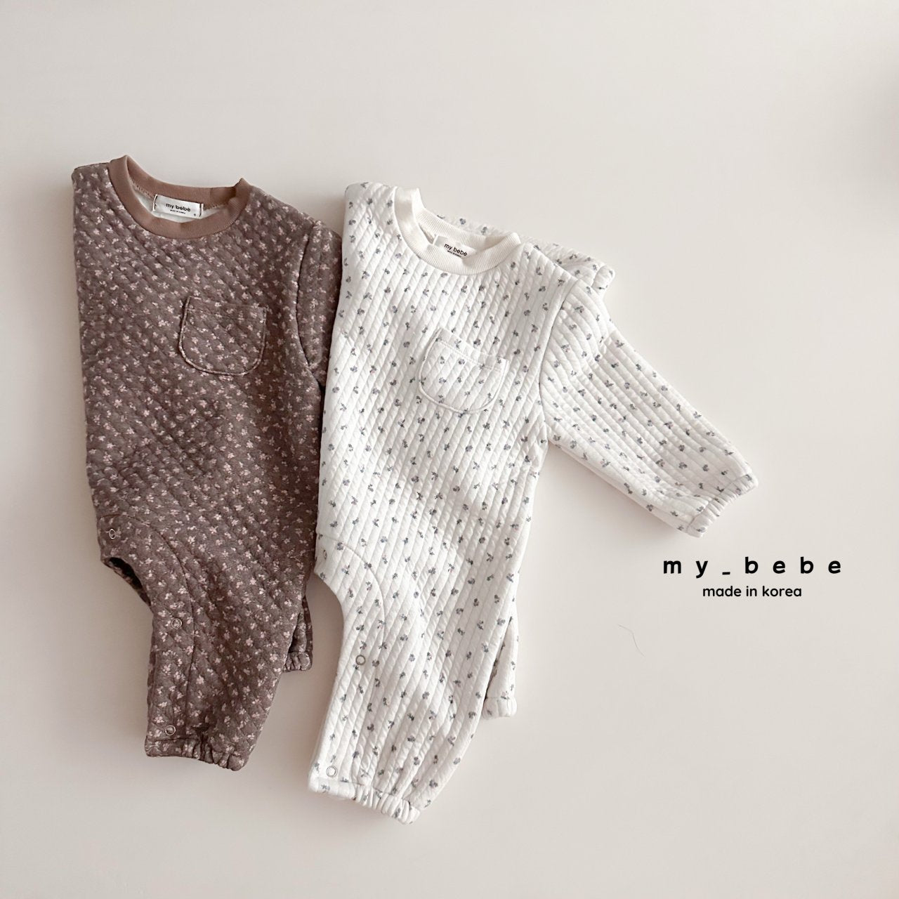 [PRE-ORDER] Quilted Body Suit + Bonnet Set