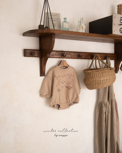 [PRE-ORDER] Winter Dino Body Suit