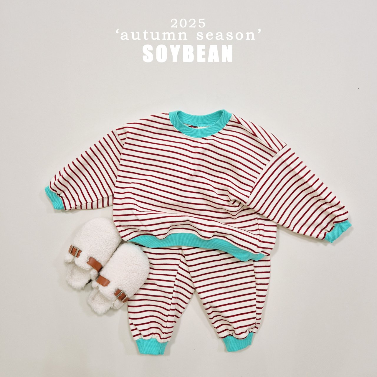 [PRE-ORDER] Point Stripe Top Bottom Set