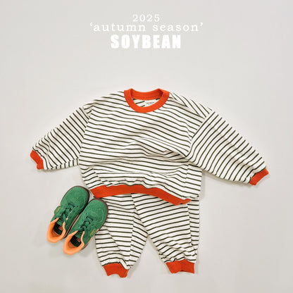 [PRE-ORDER] Point Stripe Top Bottom Set