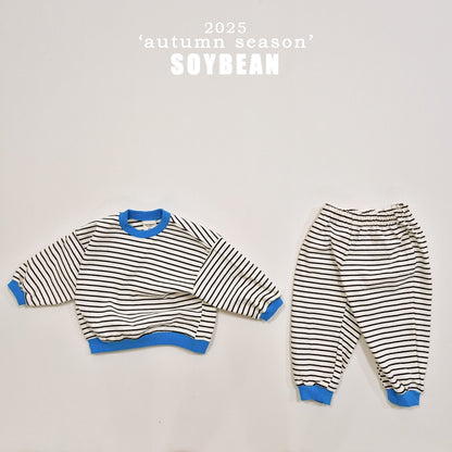 [PRE-ORDER] Point Stripe Top Bottom Set