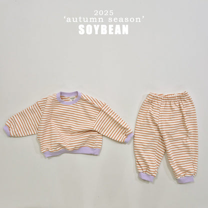[PRE-ORDER] Point Stripe Top Bottom Set