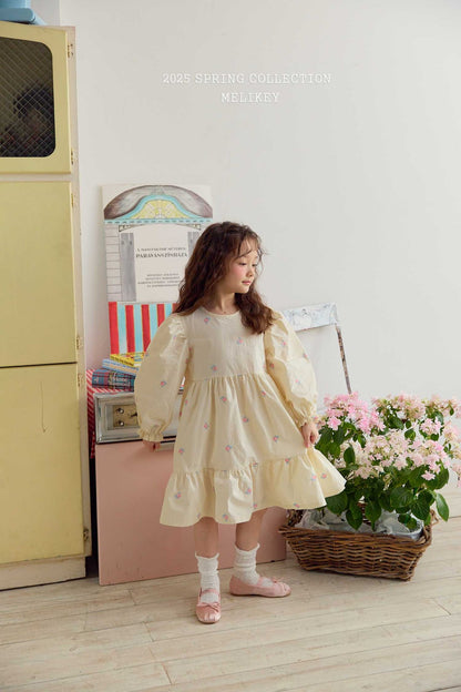 Jasmine Embroidery Dress [S(2-3yr)]