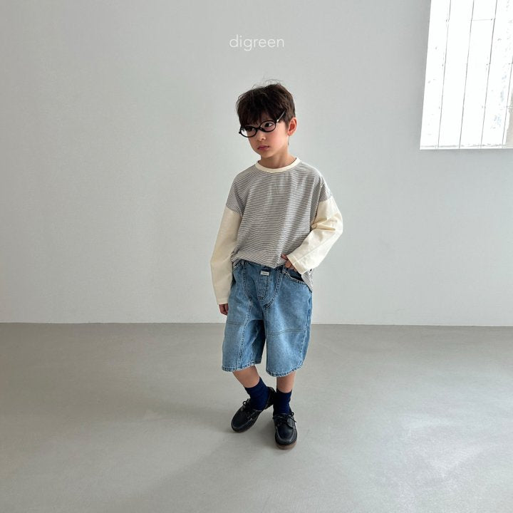 [PRE-ORDER] Color Block Stripe T-Shirts